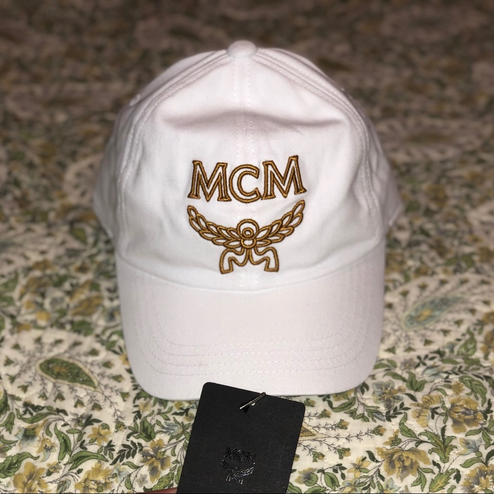 MCM white hat brand new still with tags